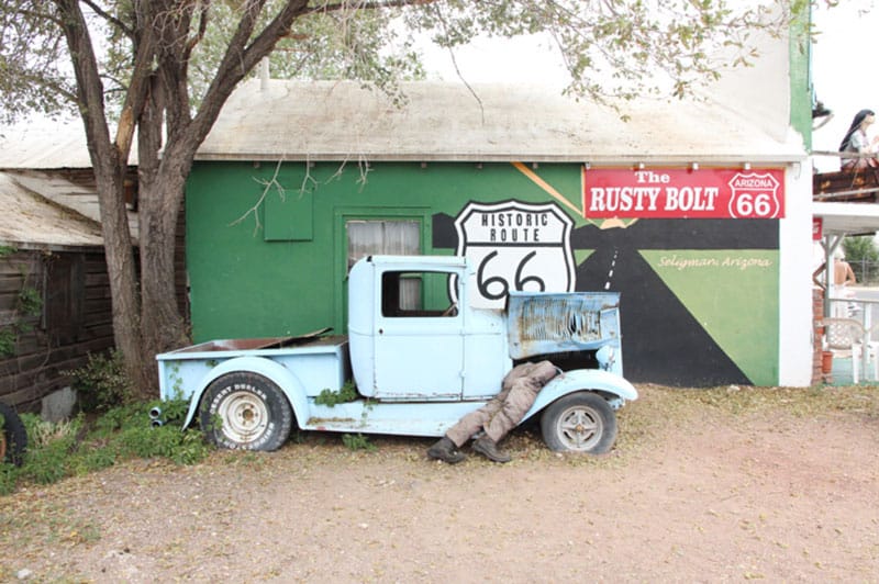 Seligman auf der Route 66 - Roadtrip USA - Reiseblog Bravebird