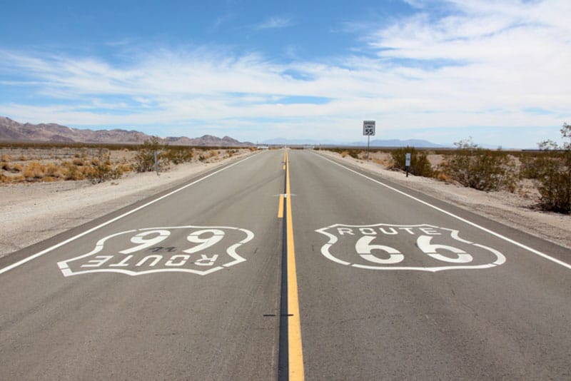 Die besten Route 66 Zeichen auf der Strasse - Reiseblog Bravebird