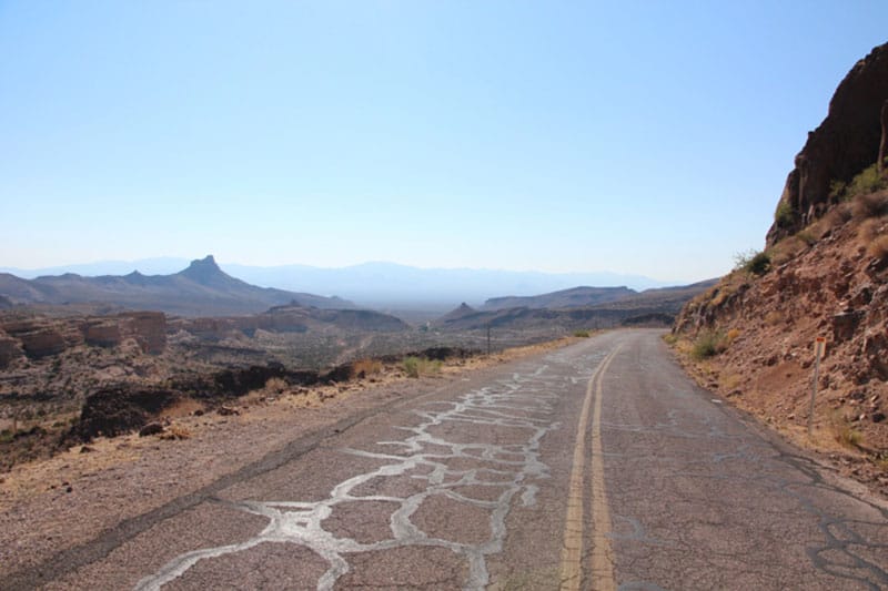 Route 66 der beste Abschnitt - Reiseblog Bravebird