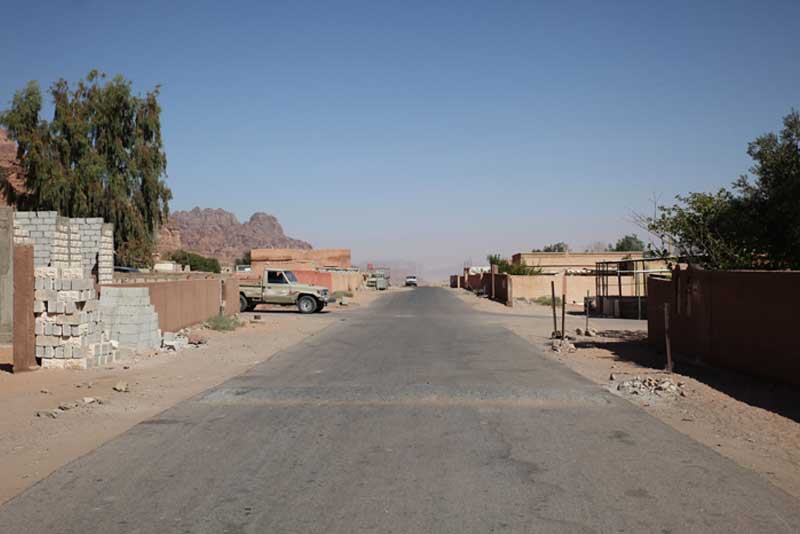 Jordanien Wadi Rum Strassen - Reiseblog Bravebird