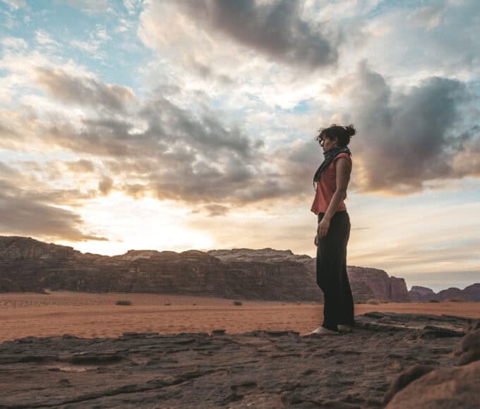 Wüste Wadi Rum Jordanien Reisebericht - Reiseblog Bravebird