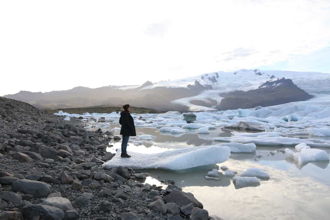 Lagune Eisberge Island Reiseblog Bravebird