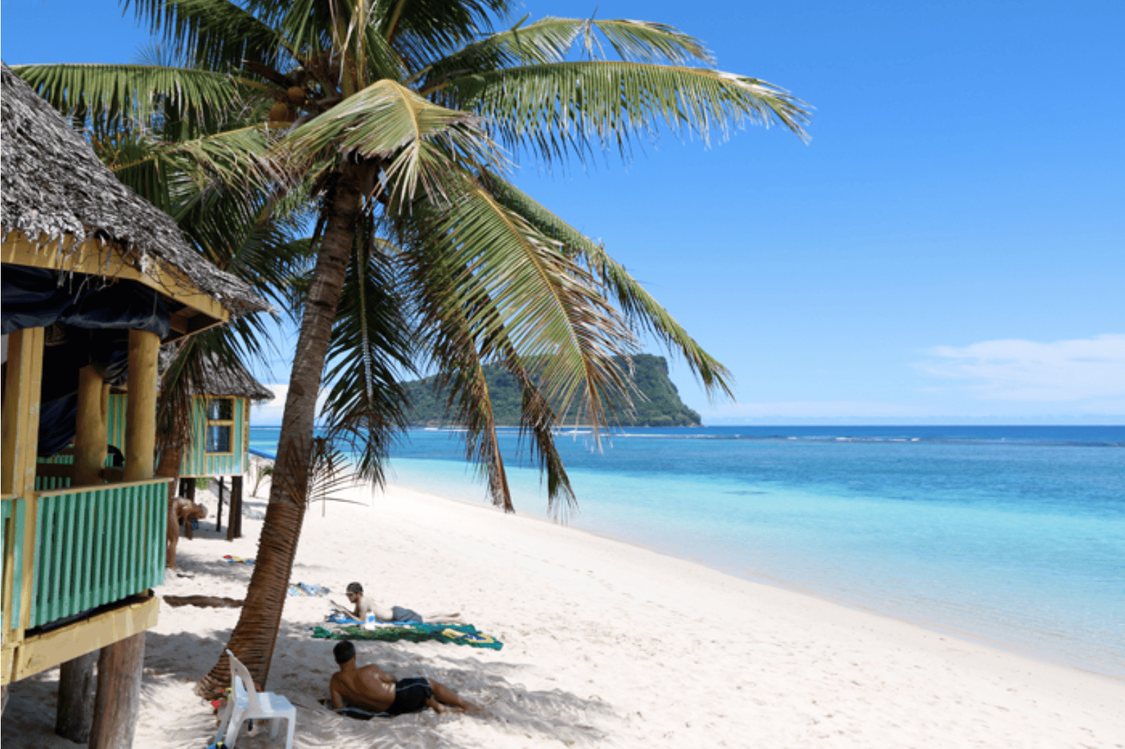 Samoa, Südsee: Chillen am schönsten Strand