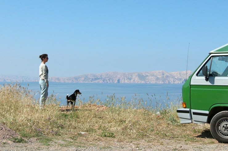 Camping-Roadtrip durch Kroatien mit Hund - Bravebird