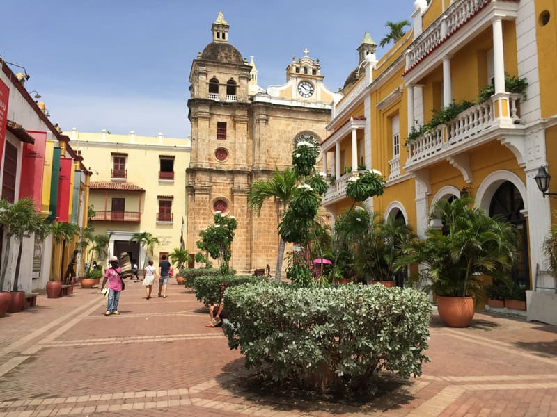 Kolumbien - Altstadt in Cartagena - Reiseblog Bravebird
