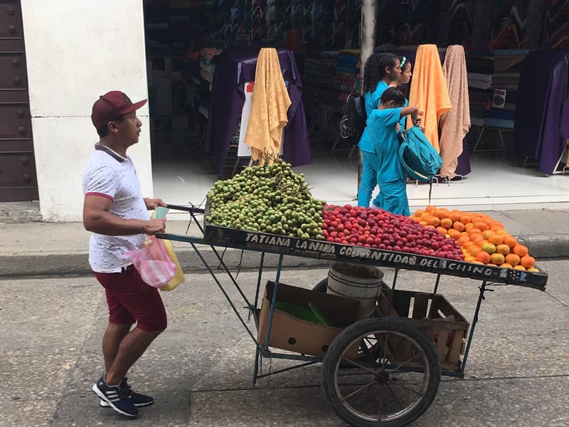 Cartagena Streetlife in Kolumbien - Reiseblog BRAVEBIRD