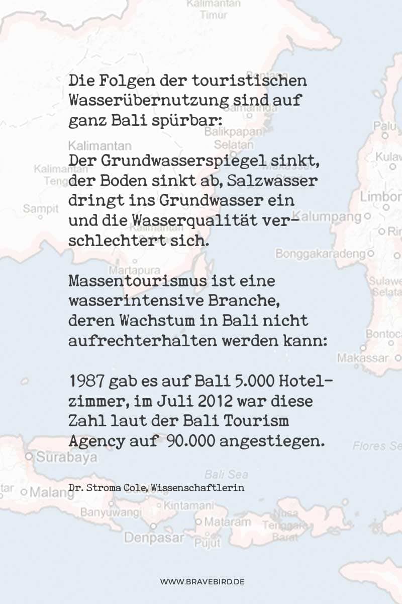 Folgen des Tourismus auf Bali - Reiseblog Bravebird