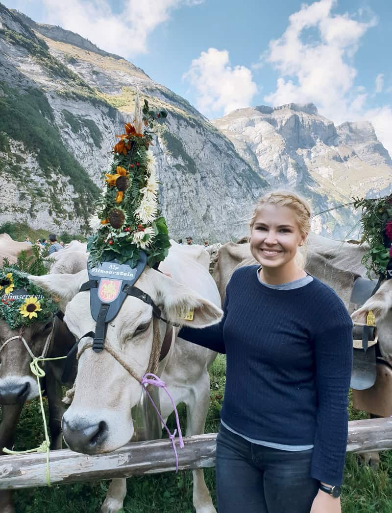 Almabtrieb Flims - Reiseblog Bravebird