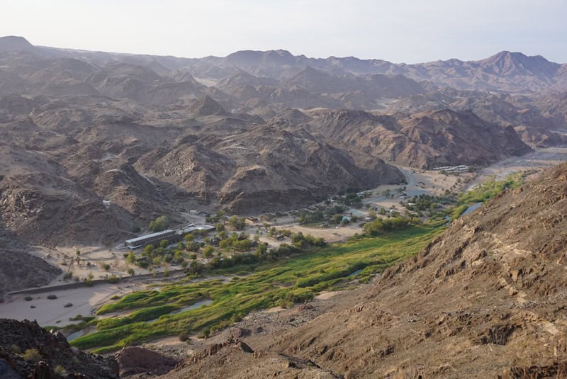 Namibia Desert Knight Tour - Schlucht im Ai Ais Nationalpark - Reiseblog Bravebird