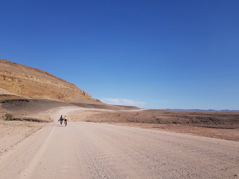 Namibia mit dem Mountainbike - Ai Ais Nationalpark - Reiseblog Bravebird