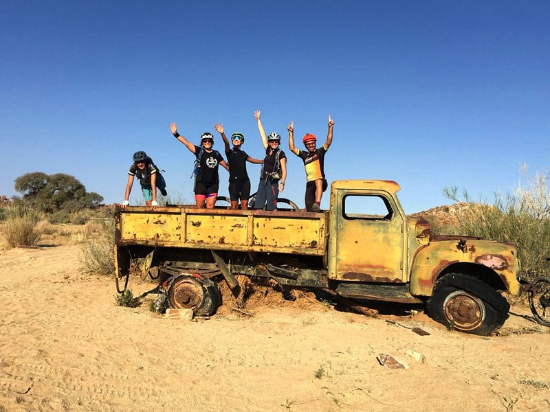 Namibia Wüstentour mit dem Bike - Desert Knights - Reiseblog Bravebird