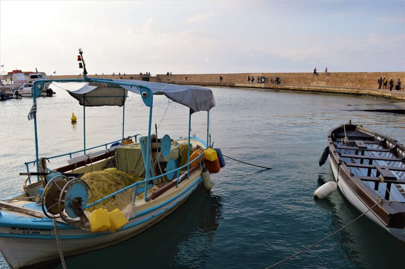 Chania Hafen in Kreta - Reiseblog Bravebird