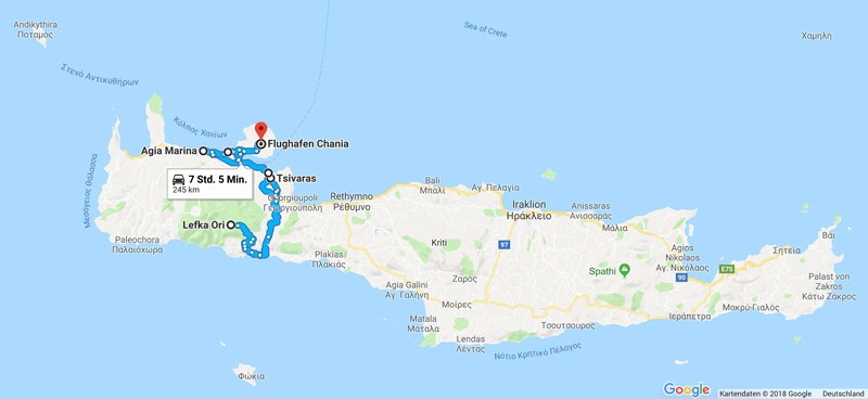 Kreta Westen - Rundreise Griechenland - Reiseblog Bravebird