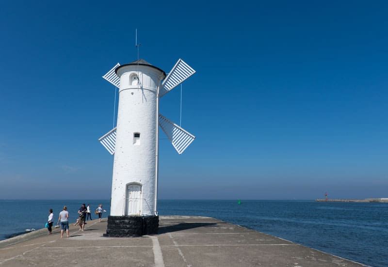 Leuchtturm Mühlenbake in Swinemünde - Reiseblog Bravebird