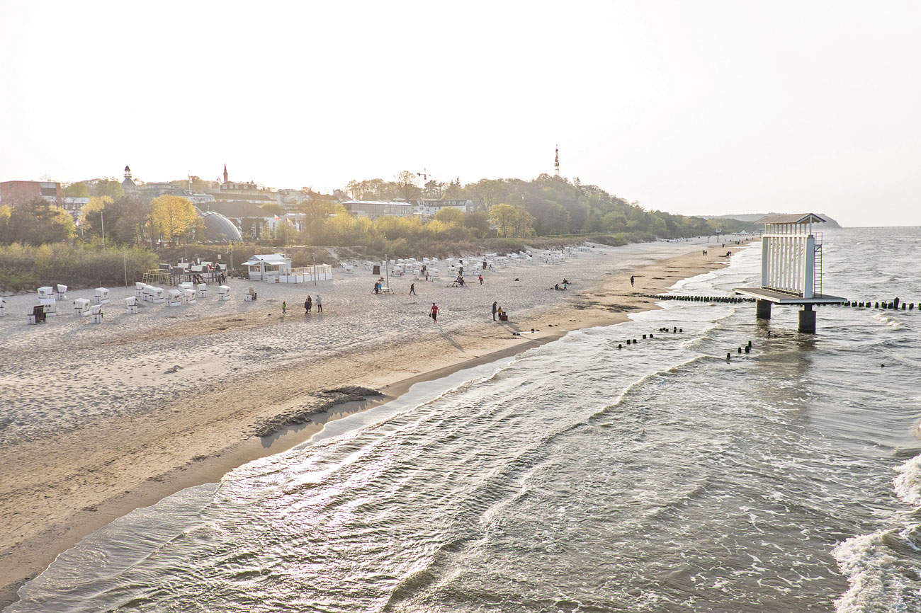 Strandpromenade Heringsdorf bei Usedom - Reiseblog Bravebird