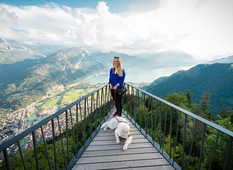 Harder Kulm Aussichtsplattform - Reiseblog Bravebird
