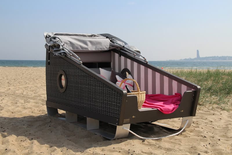 Übernachten im Strandkorb - Reiseblog Bravebird