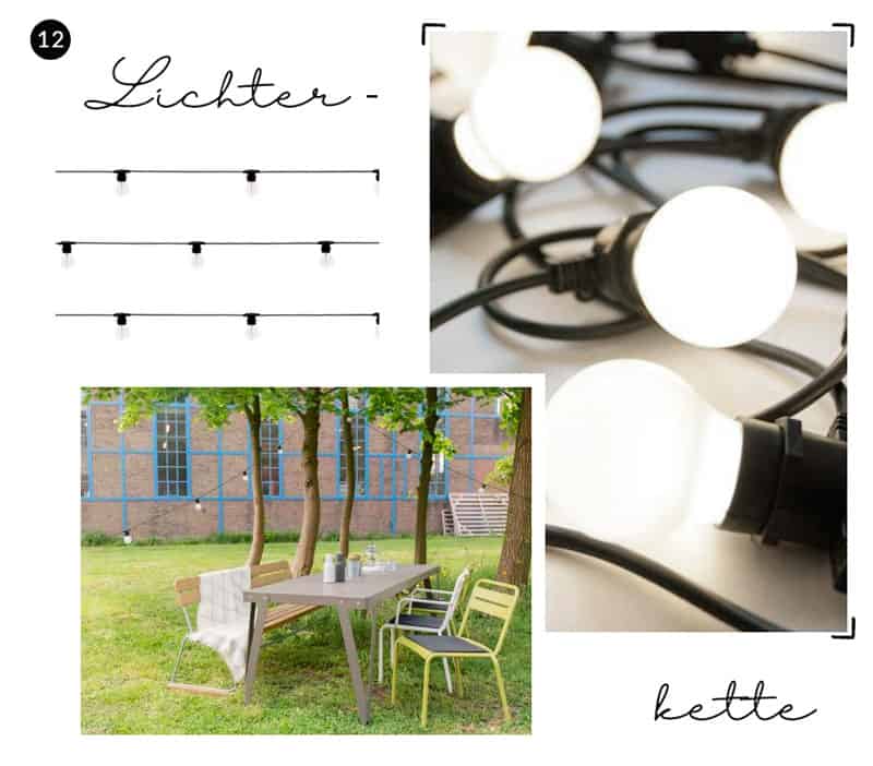 Lichterkette Outdoor - Reiseblog Bravebird