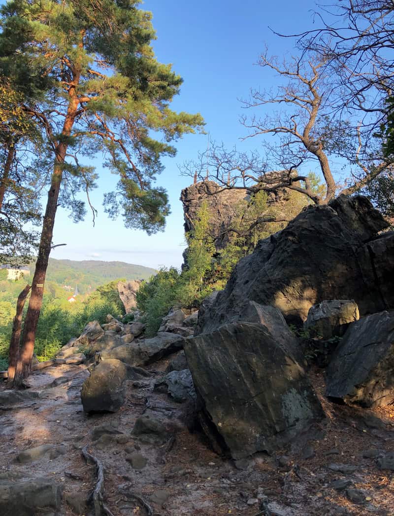 Grossvater Felsen in Blankenburg an der Teufelsmauer - Reiseblog Bravebird