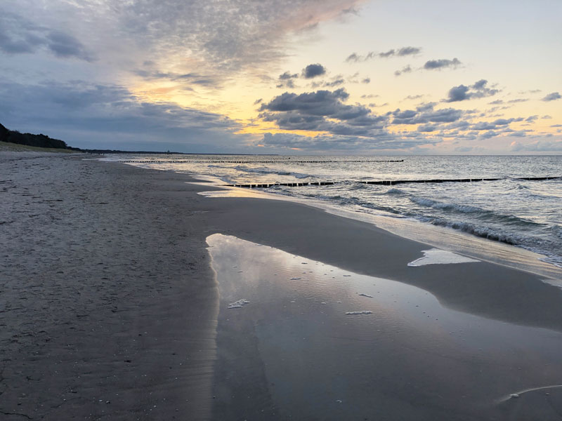 Strand Fischland-Darß-Zingst - Reiseblog Bravebird