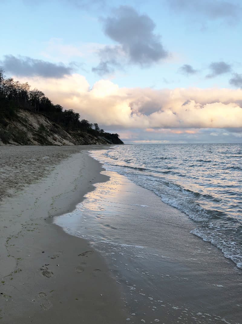 Strand bei Stubbenfelde - Reiseblog Bravebird