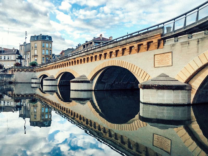 Brücke in Metz - Reiseblog Bravebird