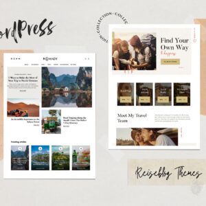 10 Wordpress Themes für Reiseblogs - Reisemagazin Bravebird