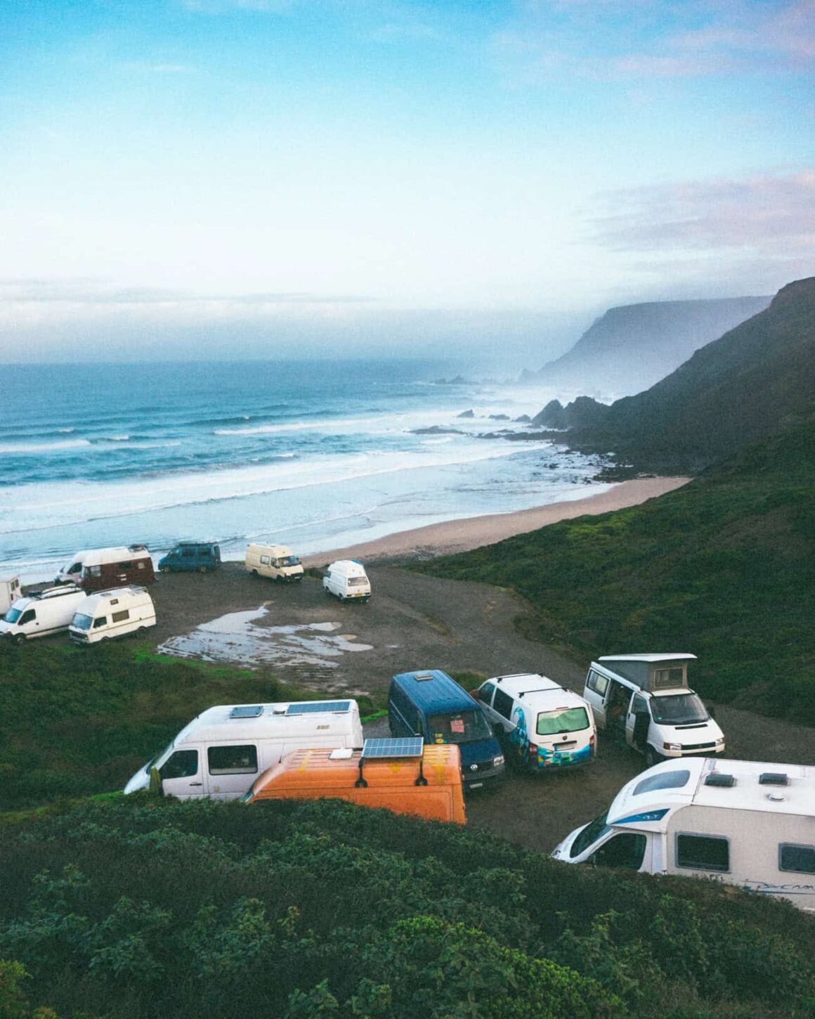 Vanlife am Meer