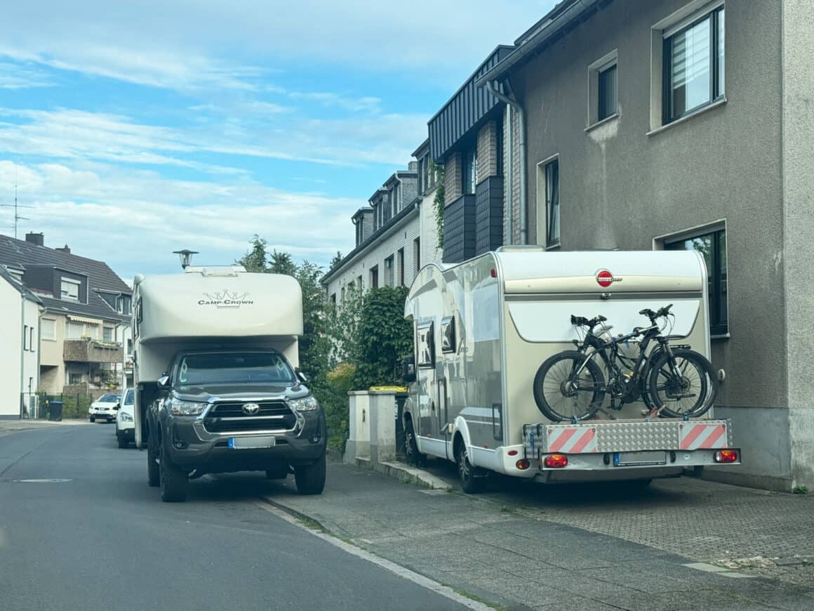 Wohnmobile Belastung für Städte und Infrastruktur