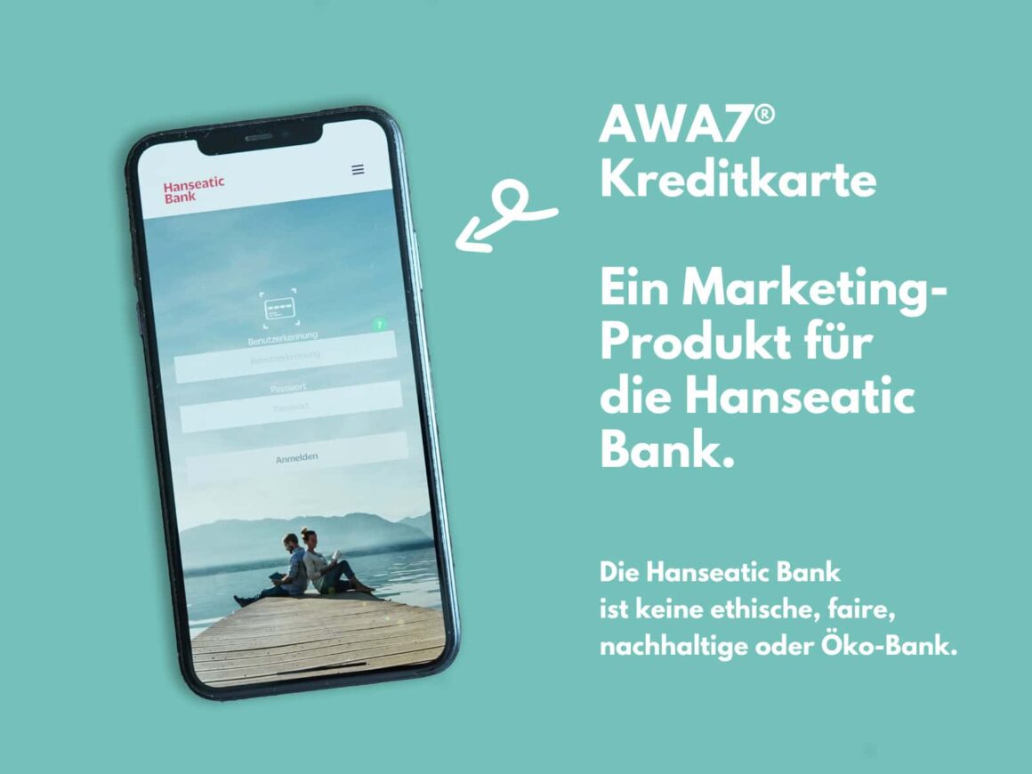 Nachhaltige Werbeversprechen der AWA7 Kreditkarte - Reisemagazin Bravebird