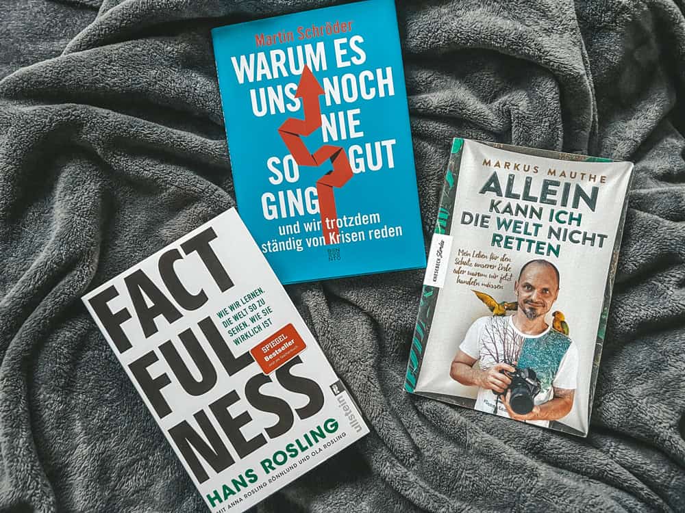 Bücher für mehr Zuversichert - Reiseblog Bravebird