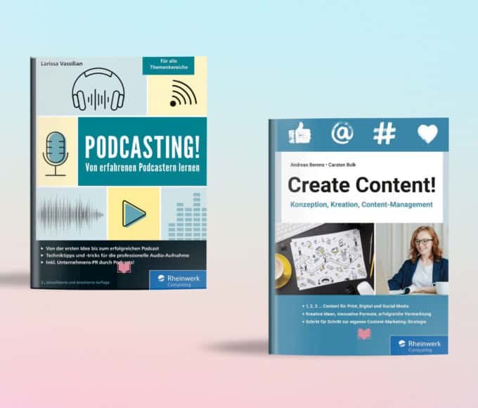 Buchtipps für Kreative - Podcast und Content