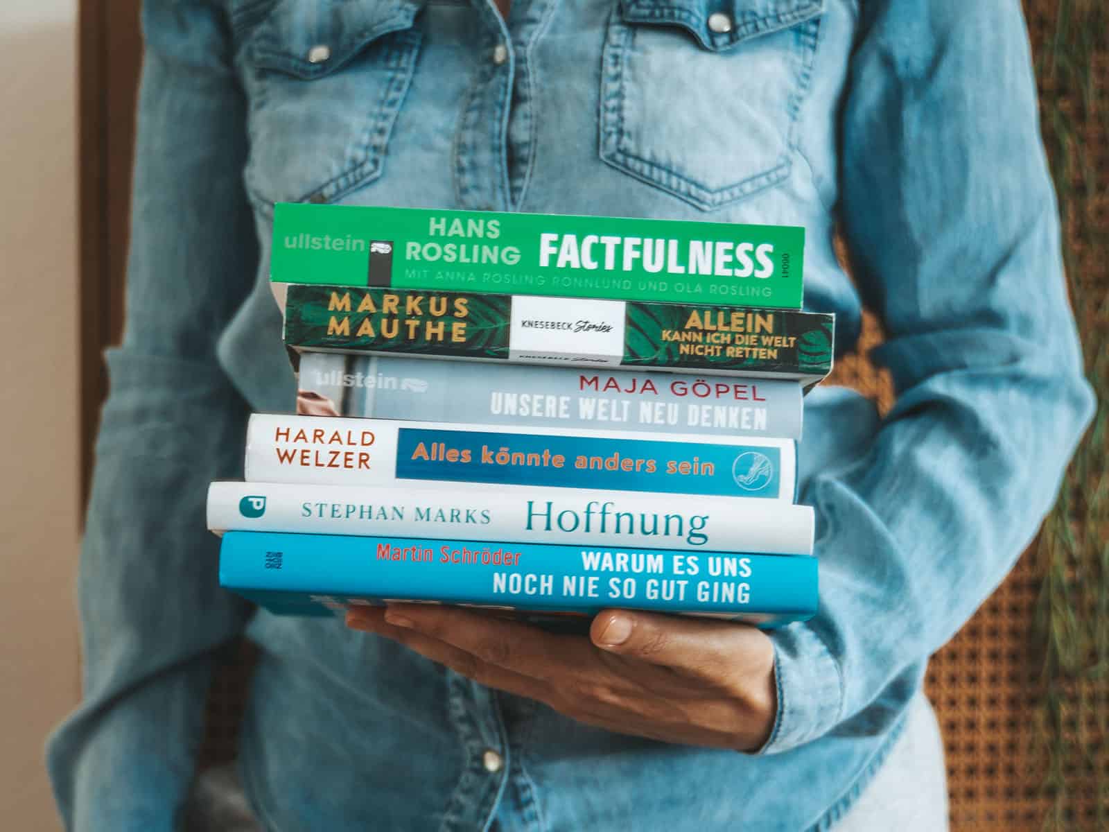 6 Bücher für mehr Zuversicht und Hoffnung - Reiseblog Bravebird