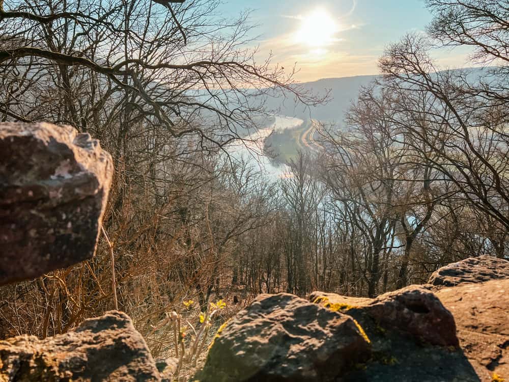 Burgruine Scherenburg Gemünden am Main Wanderung - Reiseblog Bravebird