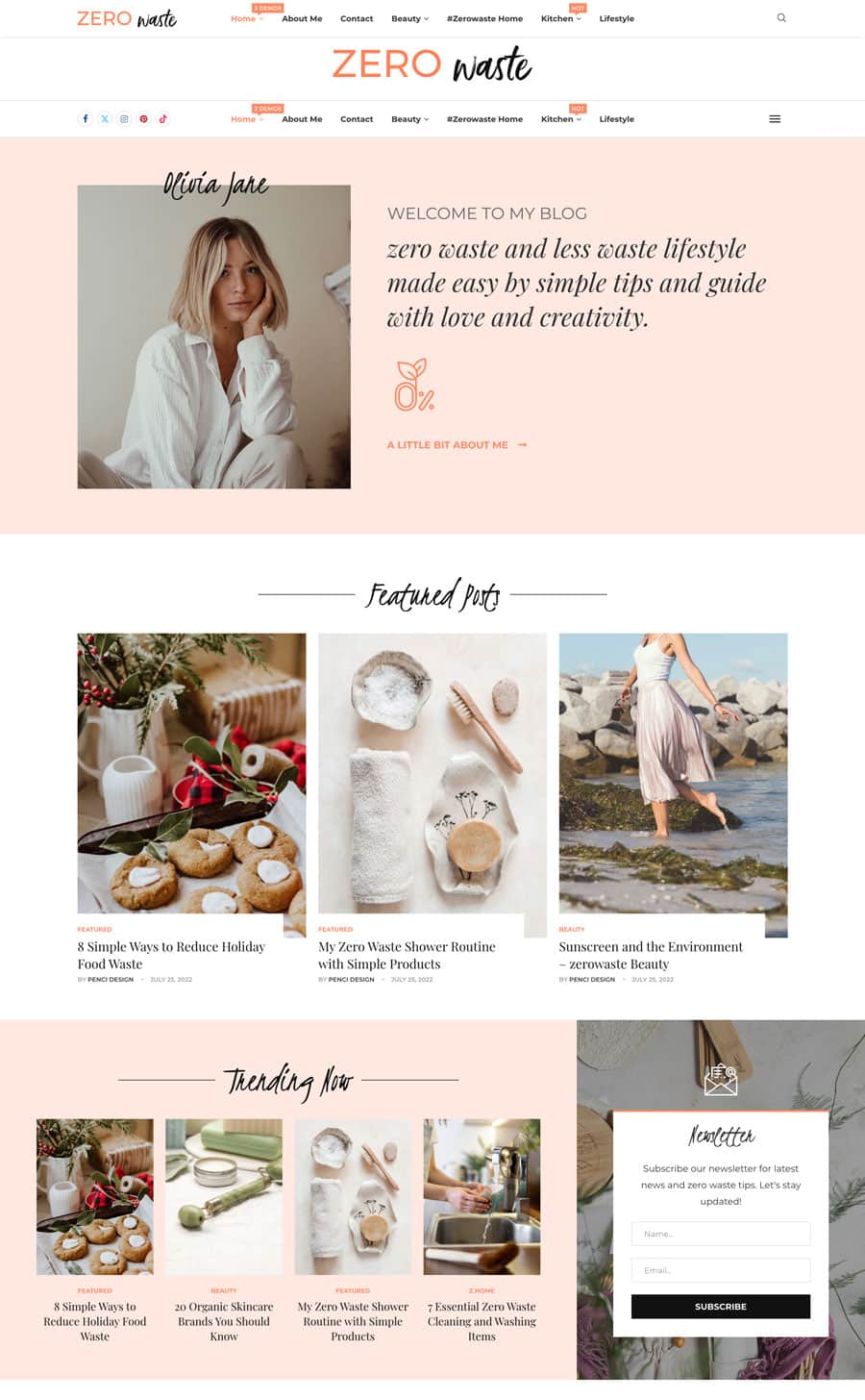 Soledad WordPress Theme Eco Blog Magazin Lifestyle Travel Reise