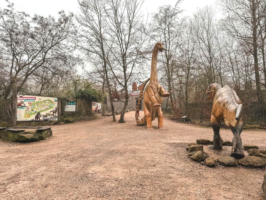 Dinosaurierpark Teufelsschlucht Eifel - Reiseblog Bravebird