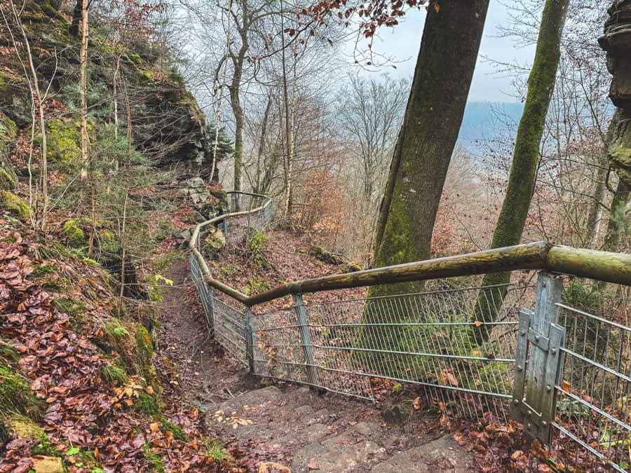 Teufelsschlucht Wanderung in der Südeifel - Reiseblog Bravebird