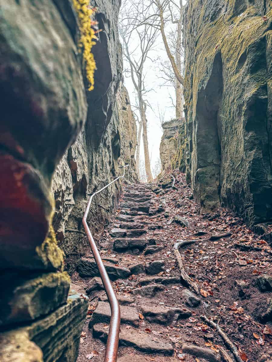 Teufelsschlucht Wandern Eifel Irrel - Reiseblog Bravebird