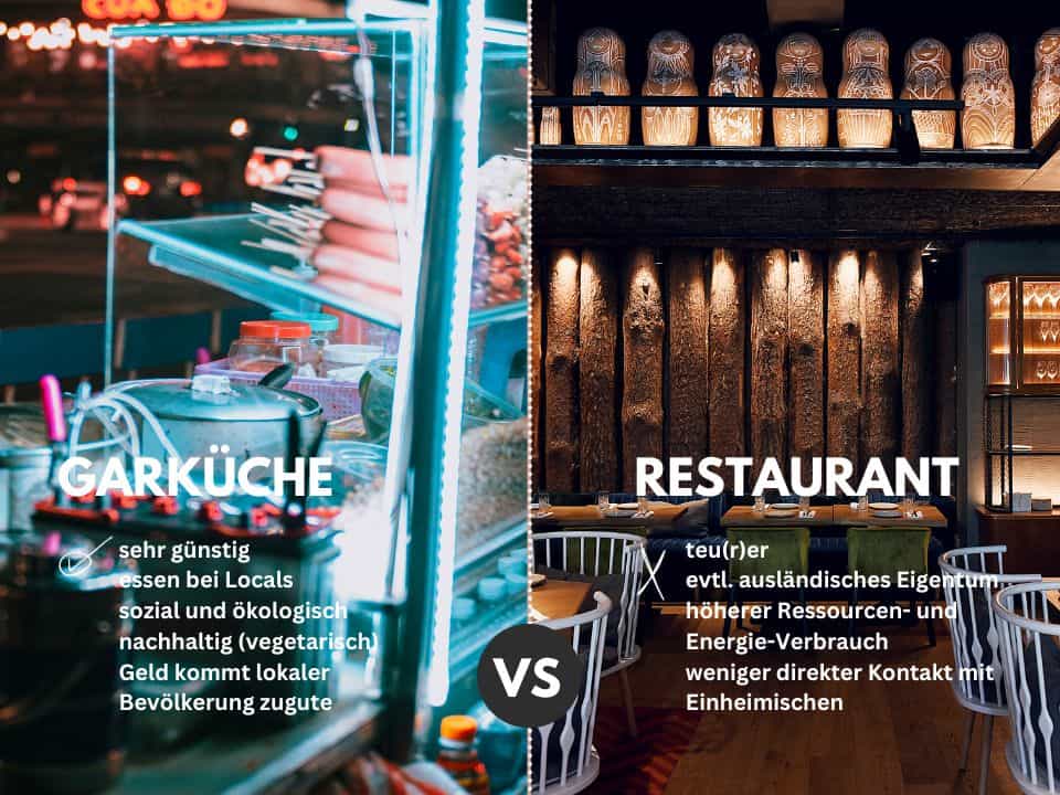 Lokal essen auf Reisen nachhaltig - Reiseblog Bravebird