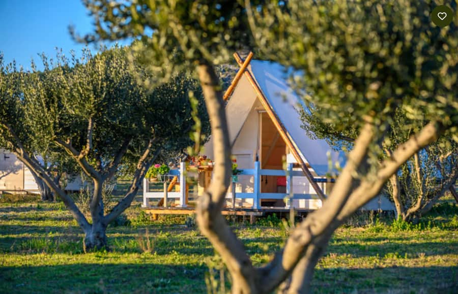 Glamping Kroatien - Naturhäuschen