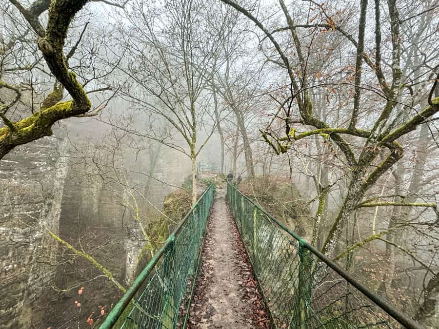 Wolfsschlucht Brücke Luxemburg Wandertipp - Reiseblog Bravebird