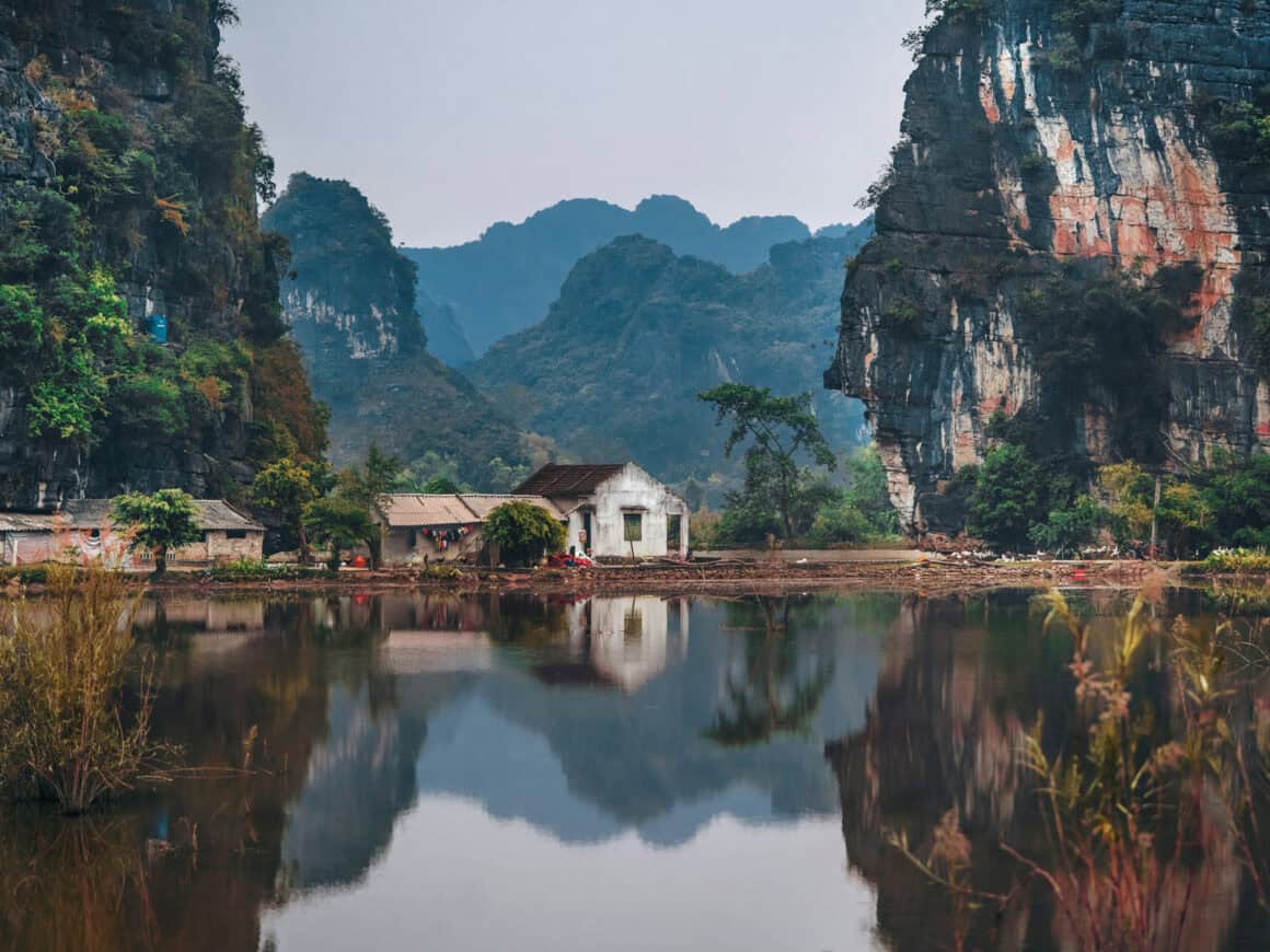 Bootstour durch Ninh Binh Vietnam